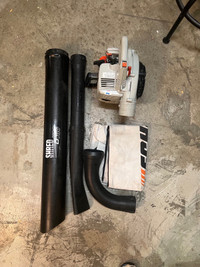ECHO Es-210 Handheld Gas Powered Leaf Blower and Vacuum Shreader
