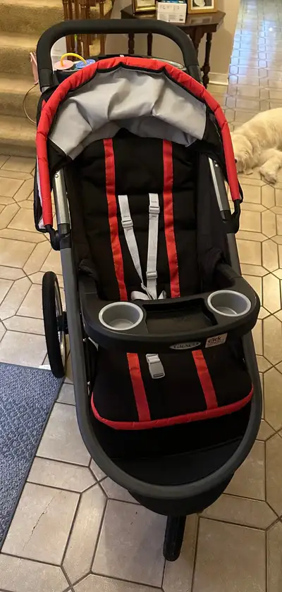 Graco Jogging Stroller with click connect fetaure, View more