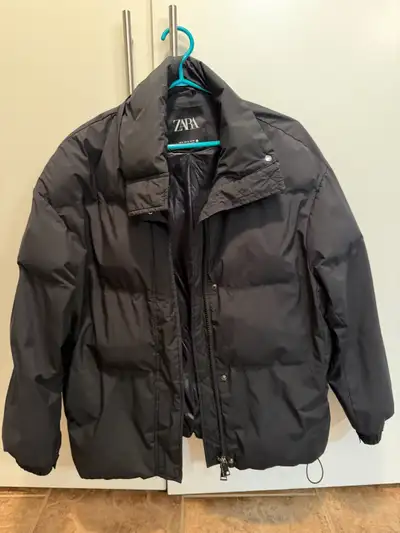 Black Zara Puffer Men - Winter Jacket, View more