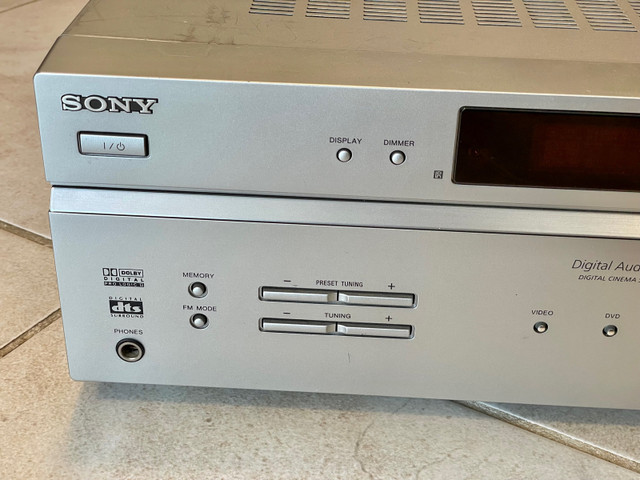 SONY STR-K660P DTS AM FM Dolby Audio Video Receiver Amp (2004) in Stereo Systems & Home Theatre in Kitchener / Waterloo - Image 2
