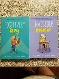 Youth graphic novels (positively Izzy and invisable Emmy)