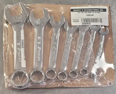 7pc. 12PT SAE Snap On OXI706B Wrenches (20983028), View more