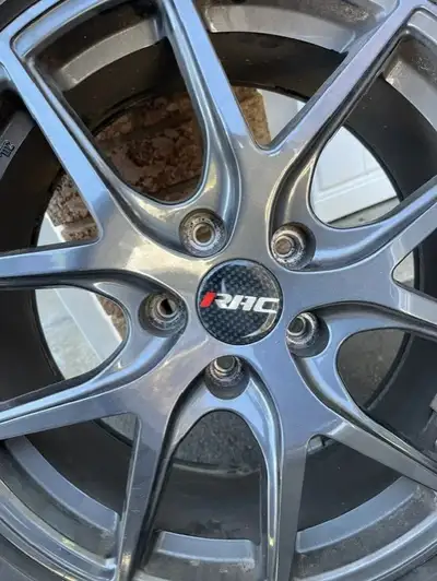 Michelin X Snow tires and winter alloy rims. Tire size 225 65R 17. Both tires and rims in excellent...