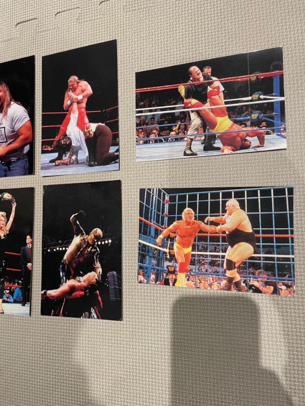 WWF/WWE WRESTLEMANIA 4X6 POSTCARD LOT Of 12 - 1999 Titan Sports in Arts & Collectibles in Oakville / Halton Region - Image 4