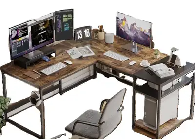 Reversible computer desk, View more