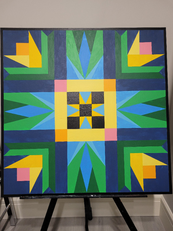 BARN QUILT ART - Okotoks in Arts & Collectibles in Calgary - Image 3