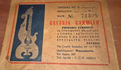 guitare acoustique vintage - MADE IN ITALY 1963, View more