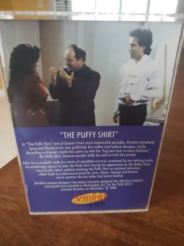 Jerry Seinfeld The Puffy Shirt Museum Enshrined63848995092483121