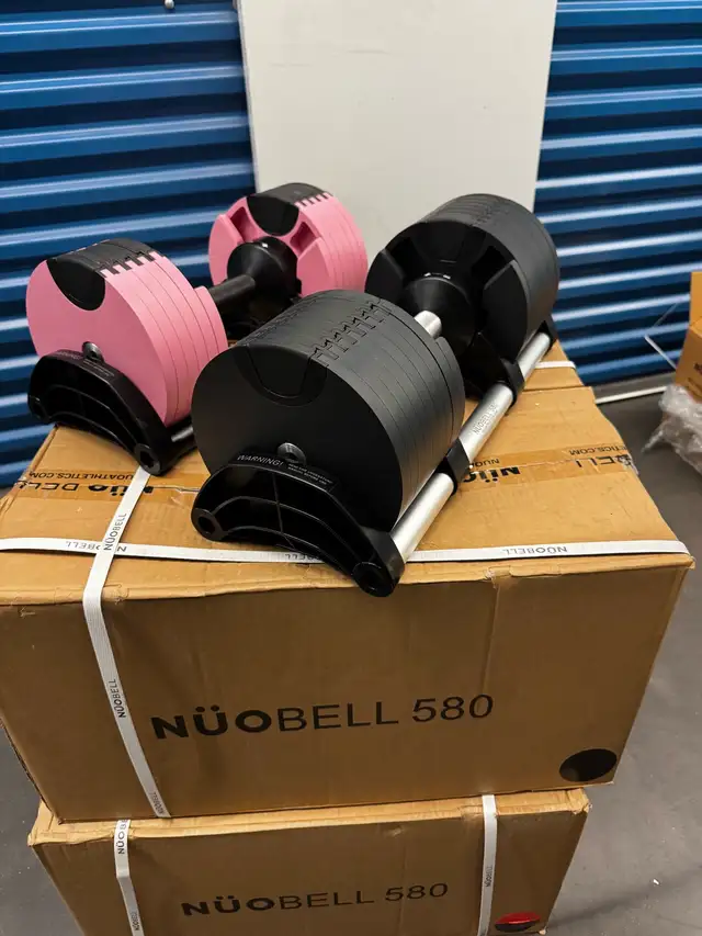 CLEARANCE AUTHENTIC NUOBELL ADJUSTABLE DUMBBELLS64247150352899121