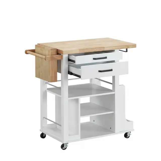 ACME Kitchen Island Cart Cabinet BRAND NEW SEALED in Hutches & Display Cabinets in London - Image 8