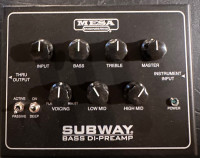 Mesa Subway Bass DI Preamp