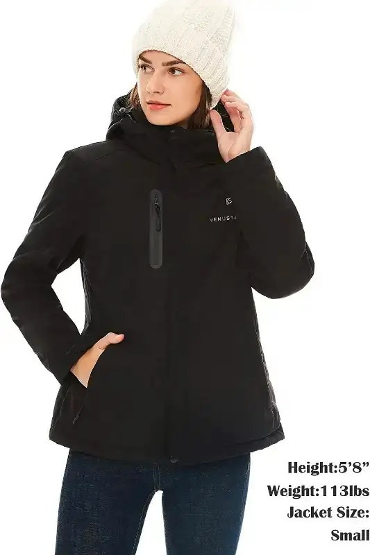 Venustas Women's Heated Jacket with Battery Pack 5V, Size 2XL in Women's - Tops & Outerwear in City of Toronto - Image 3