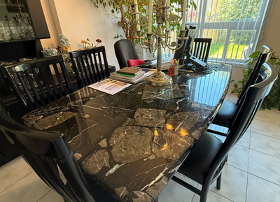 Gorgeous Dining Table with 6 Chairs - Great Condition, View more