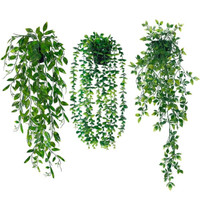 New 3Pack Fake Plants, Fake Hanging Plant, Artificial Plants for