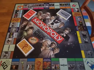 Doctor Who 50th Anniversary Monopoly Boardgame, View more