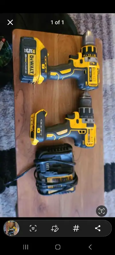 DeWalt 20V XR Drill and Driver Set, View more