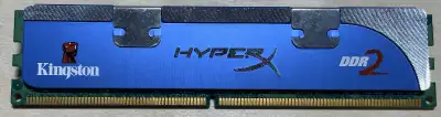 Desktop Computer Memory RAM KINGSTON HyperX 4GB DDR2, View more