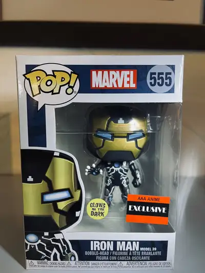 Iron Man 39 (Glows in the Dark) < Vaulted> Funko Pop, View more