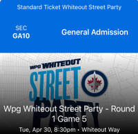 White Out Tickets