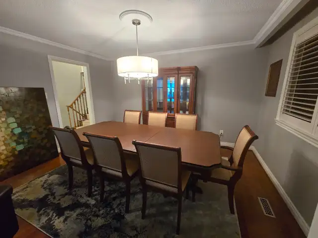 5-Light Dimmable Chandelier with White Drum  Fabric Shade in Indoor Lighting & Fans in Mississauga / Peel Region - Image 8