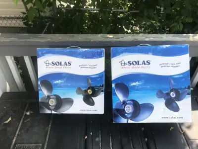 Dual Volvo Penta Propellors-Brand New - Reduced Price, View more