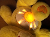 Light Up 2002 Care Bear Sunshine 14 Toy Talk Interactive Friend