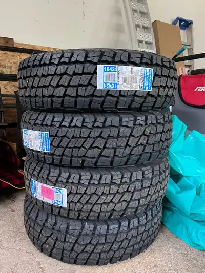 4 Dodge Ram Promaster Tires LT225/75R16 Mud/Snow Rated 12ply Paid around $1000 new Brand new never u...