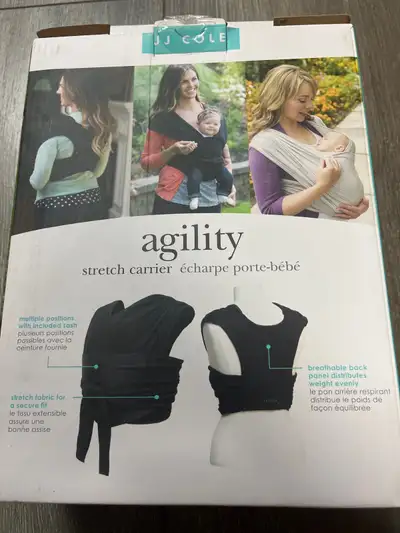 JJ Cole Agility Baby Carrier – Black size Large, View more