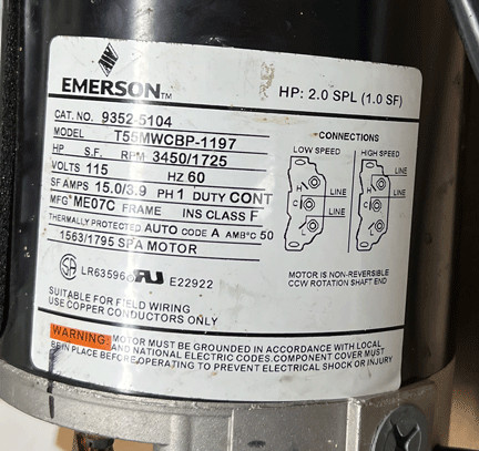 Emerson Hot Tub Pump for Sale in Hot Tubs & Pools in Ottawa - Image 3