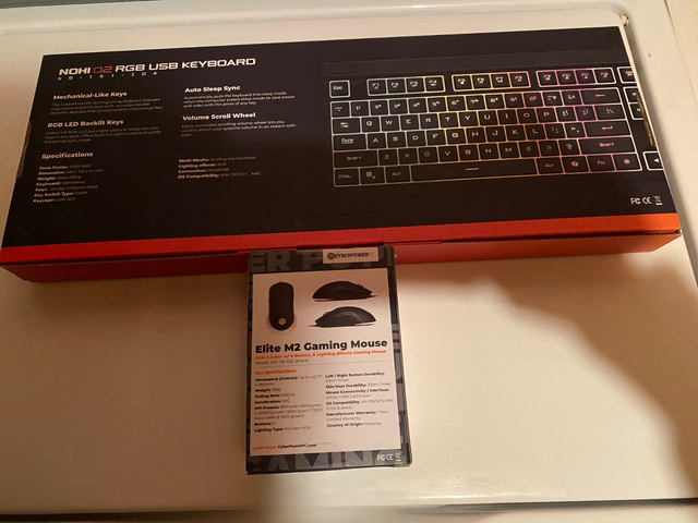 Cyber Power BNB Gaming Keyboard and Mouse in Mice, Keyboards & Webcams in Mississauga / Peel Region - Image 3