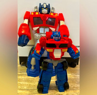 22” Giant Optimum Prime With 15” Transformable Optimus Prime