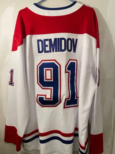 Custom Ivan Demidov Montreal Canadiens Jersey Size 2XL, View more