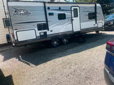 Selling my 2016 Jayco travel trailer model 24 rbs. Total length is approximately 28 feet with 24 fee...