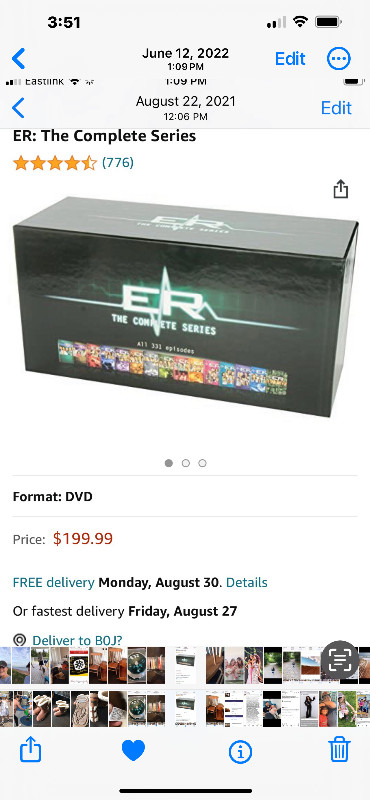 Complete first season of ER on DVDs in CDs, DVDs & Blu-ray in City of Halifax - Image 3
