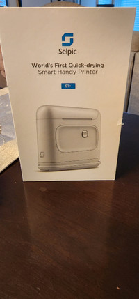 Selpic S1+ handheld printer. NEW!