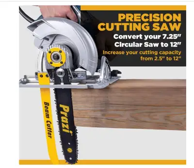 Prazi 12" Beam Cutter Attachment Model PR2700 for Circular Saws, View more