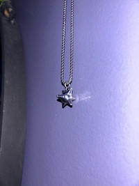 Silver Spike Necklace 