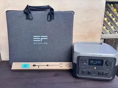 ECO Flow river 2 Max with 110w Solar Panel, View more