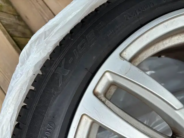 Snow tires with Rims.  For BMW 5 Series 2016 to 2023 G30 in Tires & Rims in City of Toronto - Image 4