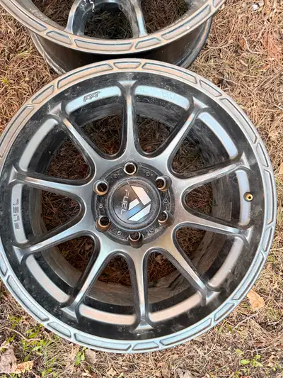 Set of 5 Fuel Rims with TPM sensors off 2022 Ford Bronco… $1700. 00 obo