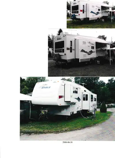 Jayco, Eagle, 34 pieds, très propre, équipements changés en 2023 et 2024: chaufferette, air conditio...