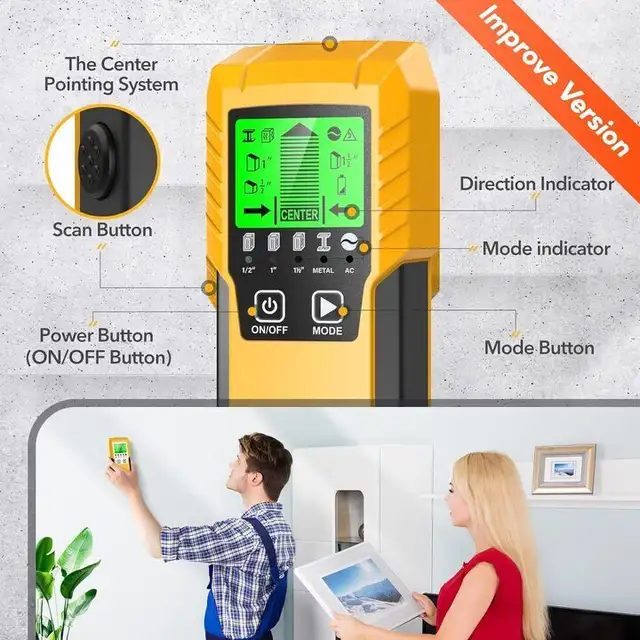 Stud Finder Wall Scanner in Hand Tools in Ottawa - Image 3
