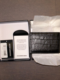 Brand New Alexander Wang Crocodile full calfskin leather wallet