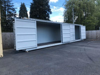 40' High Cube sea container with two side doors 