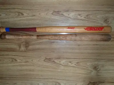 2 Wooden Baseball Bats for sale Truro Area, View more