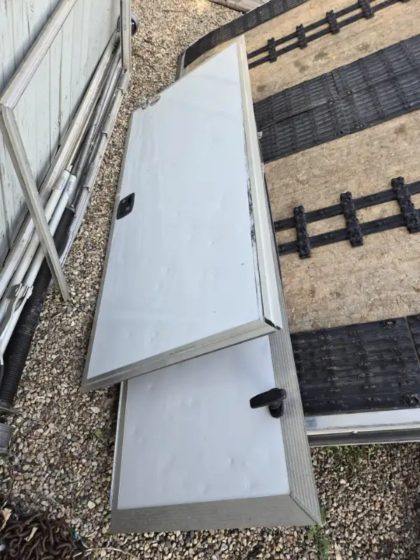 ENCLOSED SLED TRAILER "REAR DOOR ONLY" ASSM READ AD PLEASE in Cargo & Utility Trailers in Saskatoon - Image 5