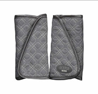 JJ COLE® Reversible Grey Strap Covers for Car Seat / Booster Tod