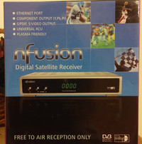 Nfusion Nova Digital Satellite Receiver, free to air