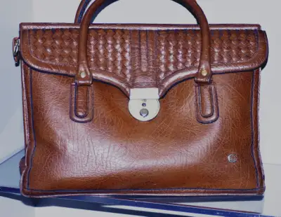 Leather Briefcase, View more