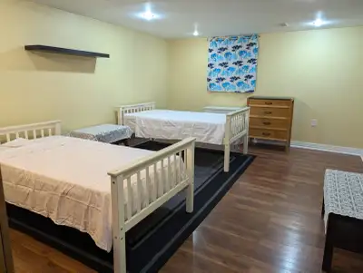 Hello Everyone, Spacious room available for rent in basement. There is already one girl living in th...
